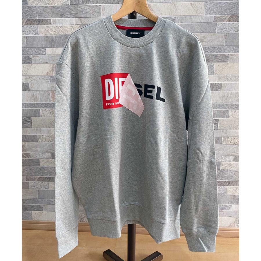DIESEL（ディーゼル） Wロゴ トレーナー クルーネック スウェット プル 