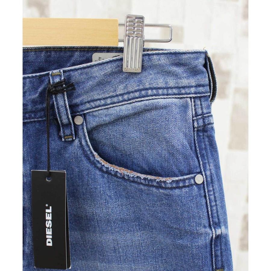 DIESEL（ディーゼル） ハーフパンツ ストレッチ ダメージデニム