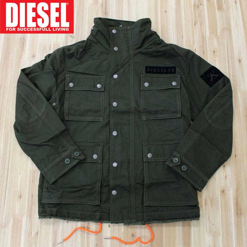 DIESEL ディーゼル メンズ ジャケット ミリタリージャケット M-65ベルクロワッペン インフードJ-TOUCHA-SI 男女兼用 ユニセックス  メンズブランド : ds-jkt-67-maestoso : maestoso - 通販 - Yahoo!ショッピング