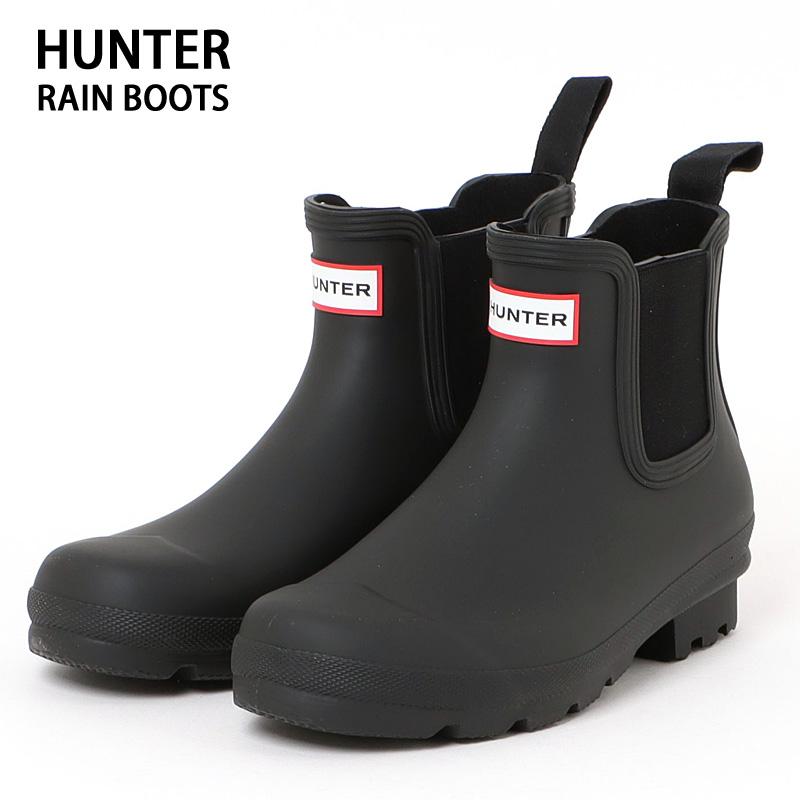 HUNTER サイドゴアブーツ　オリジナル チェルシー レインブーツ UK5 HUNTER（ハンター） オリジナルチェルシー レインシューズ サイドゴア