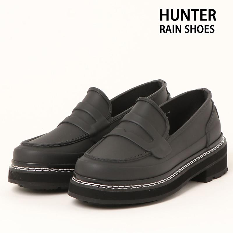 HUNTER（ハンター） リファインスティッチペニーローファー レイン
