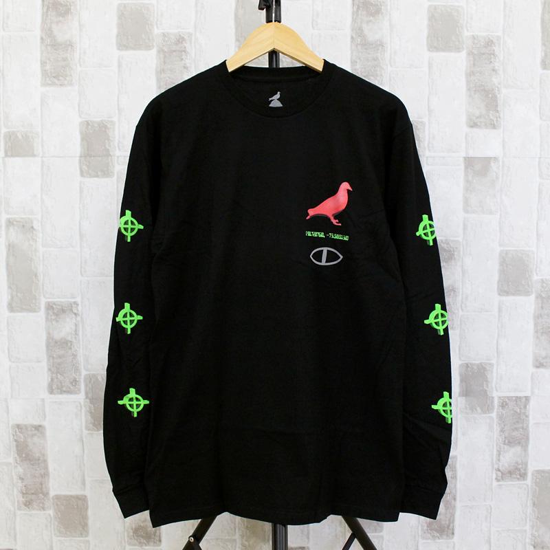 POLeR ポーラー サーモピジョン ロングスリーブTシャツ THERMO PIGEON LONGSLEEVE 長袖Tシャツ 袖プリント トップス ロンT 綿コットン ロゴ メンズ ブランド｜maestoso｜03