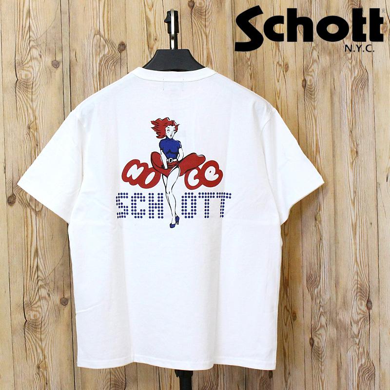 Schott N.Y.C（ショット） Schott NICE Schott T-SHIRT 782-6190001 