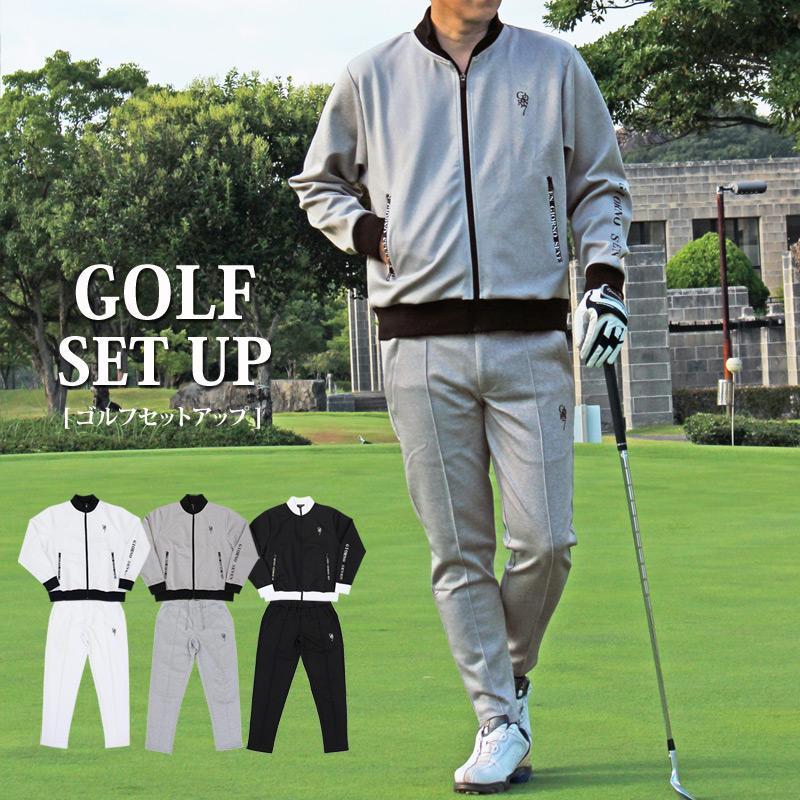 ゴルフウェア メンズ セットアップ 上下セット GIORNO SEVEN ジョルノ