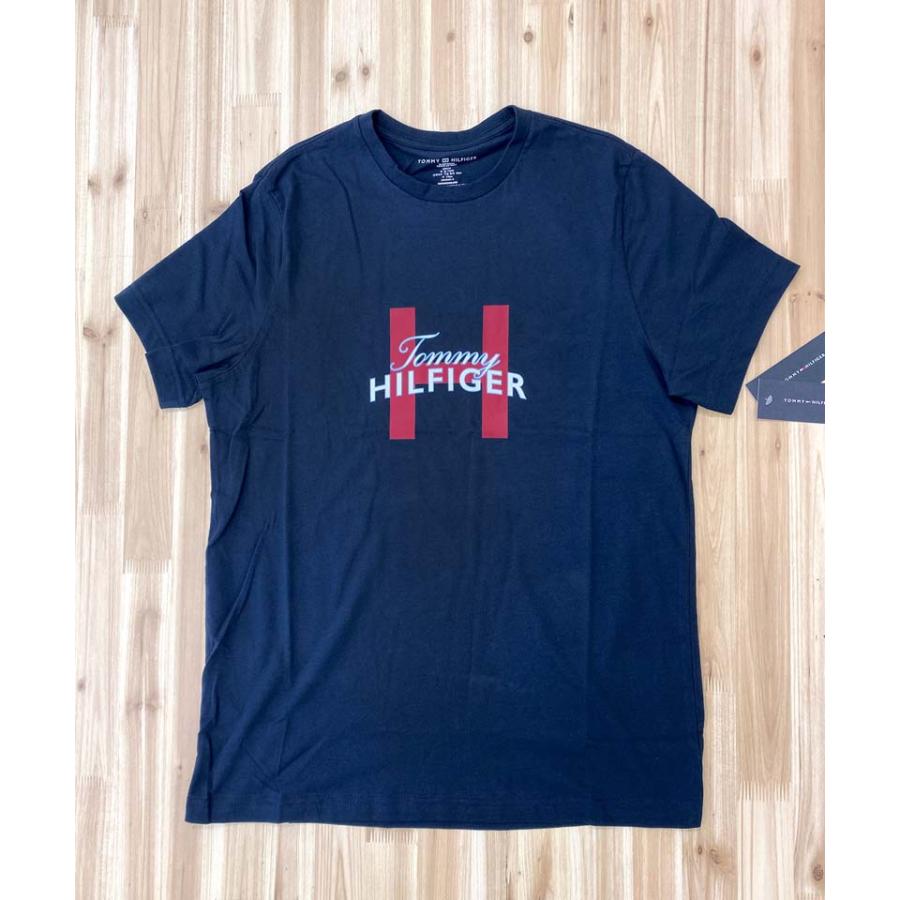 TOMMY HILFIGER トミー ヒルフィガー フロントロゴ クルーネック 半袖Tシャツ トップス メンズ ブランド｜maestoso｜09