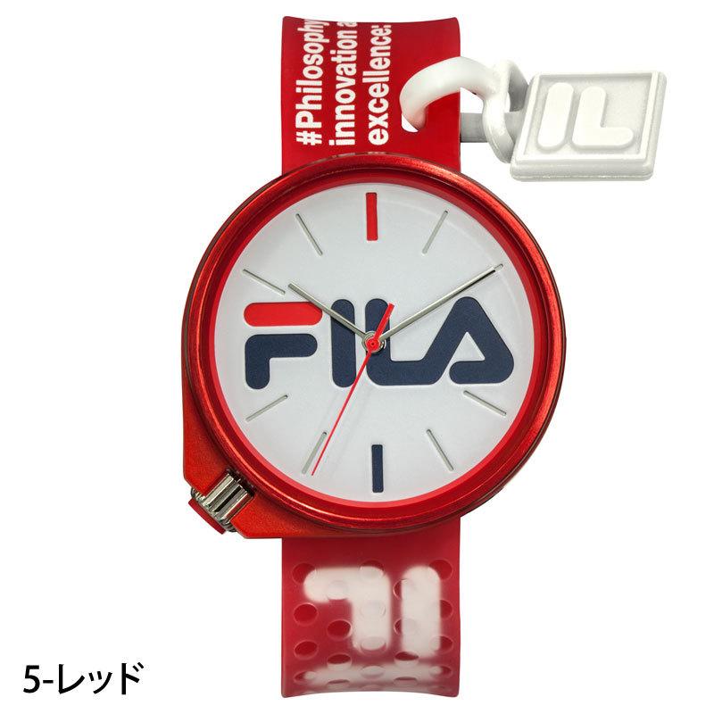 FILA（フィラ） メンズ レディース 男女兼用 シリコンストラップ 時計 