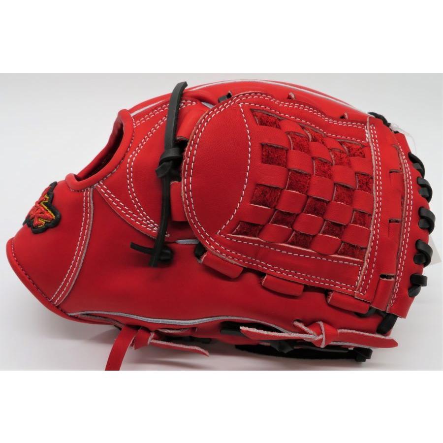 【新品未使用】エールストーリー　硬式内野用3B051 キップレザー YellStory 硬式グローブ エールストーリー ブラック×タン キップ