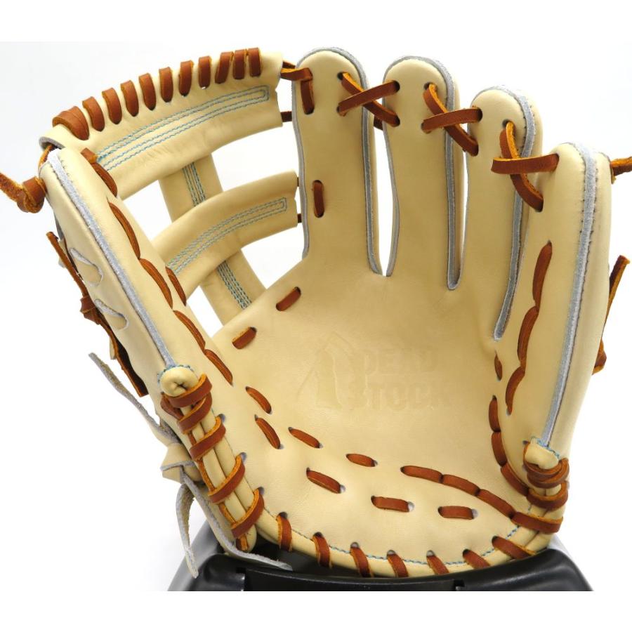 硬式グラブ DEADSTOCK デッドストック 内野手用 クロスウェブ ブラウン
