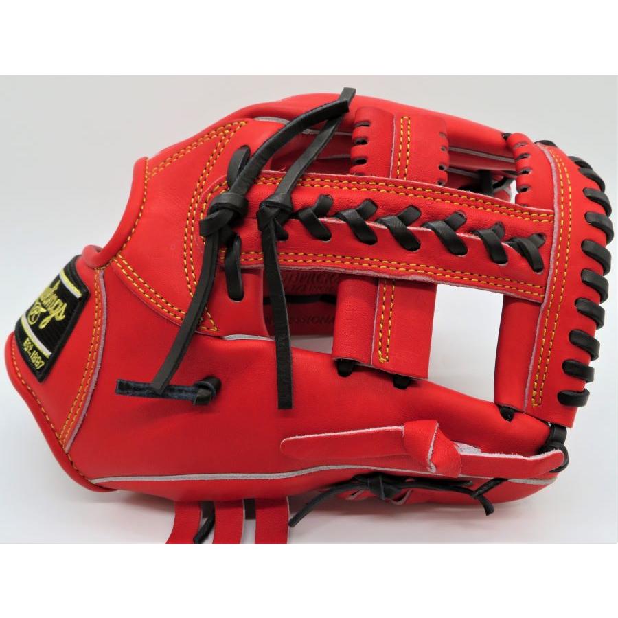 硬式グラブ ローリングス Rawlings プロプリファード RGGC限定取扱品 しっかり掴む内野手用 グラブサイズ11.5インチ GH3PRCK4 Rオレンジ｜maesupo｜02