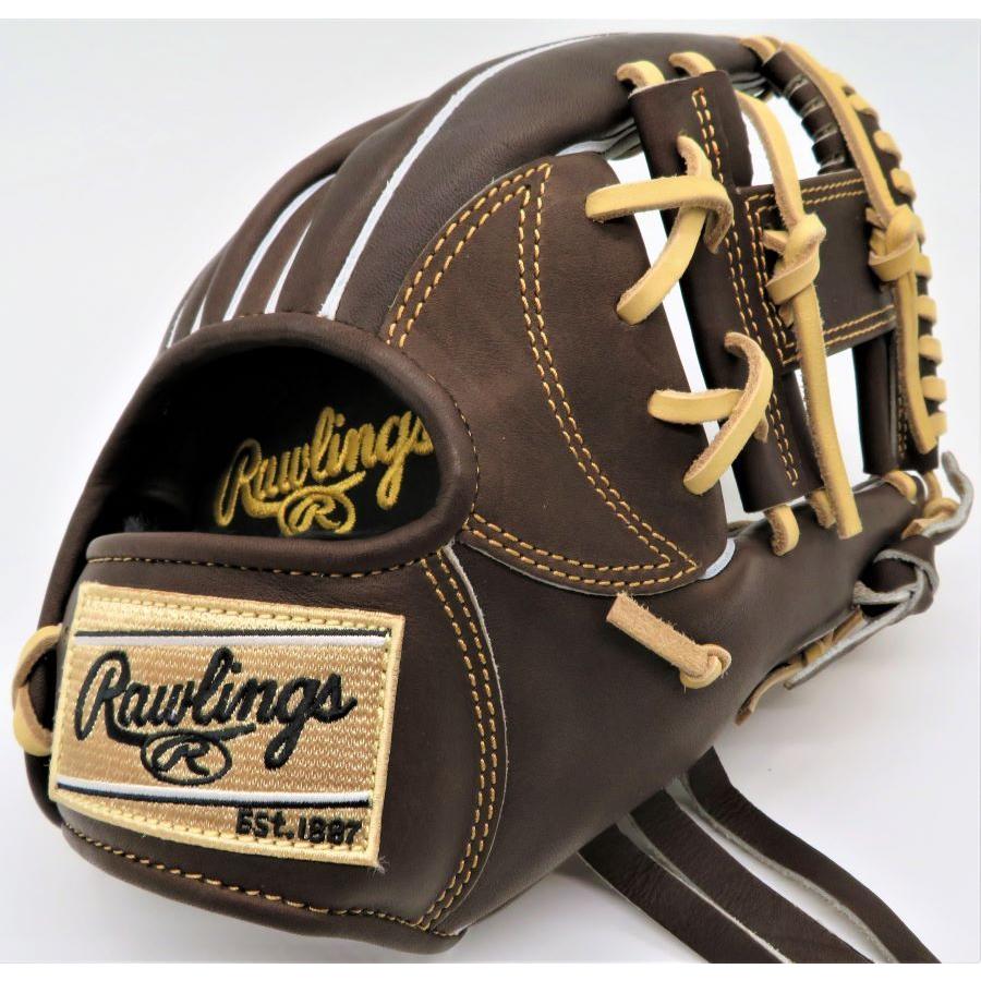 軟式グラブ ローリングス Rawlings HOH PRO EXCEL 内野手用 グラブサイズ11.2インチ GR1HEN6X チョコ/キャメル紐  プレゼント付き : gr1hen6x-cho : マエハラスポーツ　Yahoo!店 - 通販 - Yahoo!ショッピング