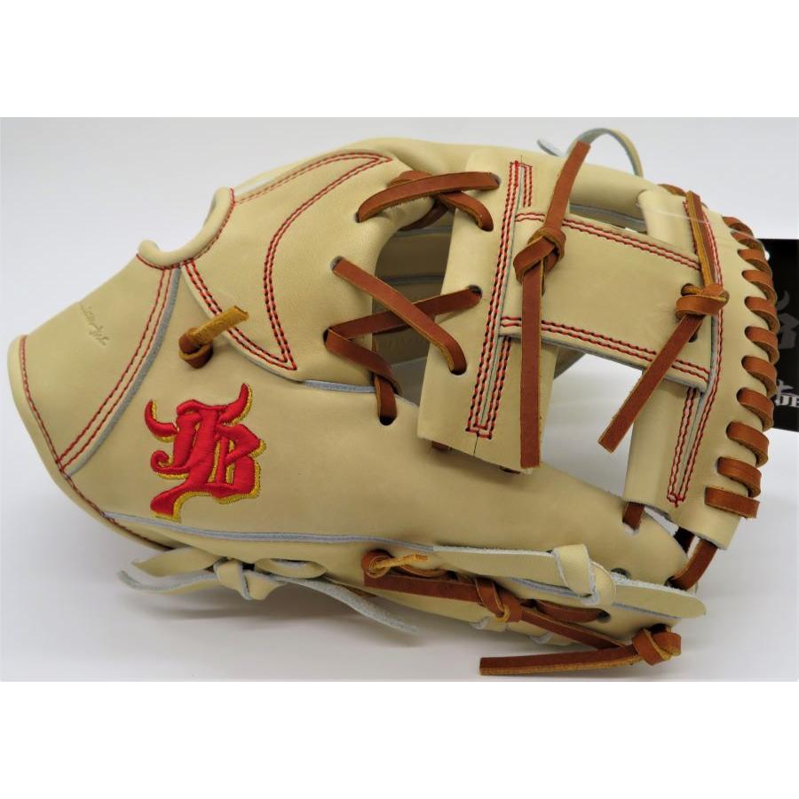 JB 硬式グラブ 限定 和牛JB グラブ 宮崎和牛レザー使用 内野手用
