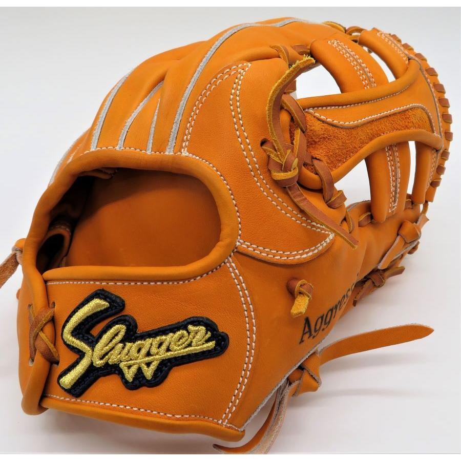 美品【定価¥52,800】久保田スラッガー KSG-MP2 硬式 内野用 グラブ 野球 久保田スラッガー 硬式 内野用 内野手用 湯もみ型付け推奨