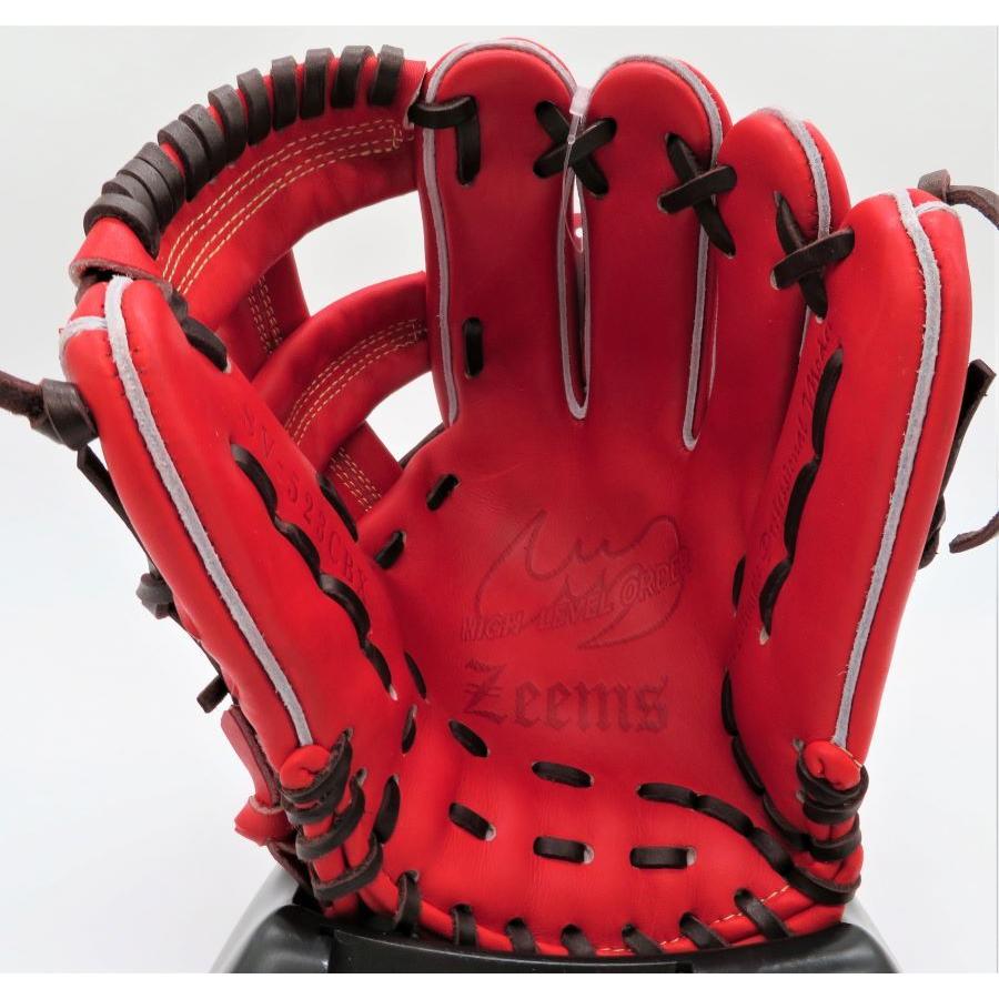 Zeems（ジームス） 限定硬式グラブ 三方親アルファシリーズ 内野手用