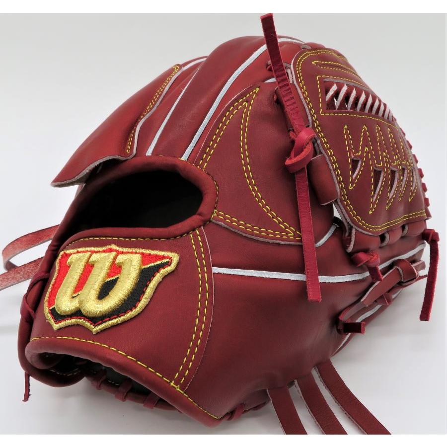 【まーに】Wilson 硬式投手用グラブ ウィルソン WILSON 硬式用 Wilson Staff DUAL 投手用 D1型