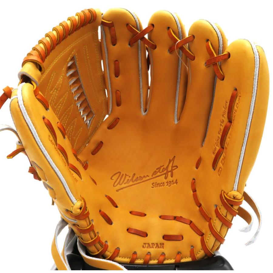 ウィルソン ウィルソンスタッフデュアル 硬式 内野手用 D5型 タン×タン紐