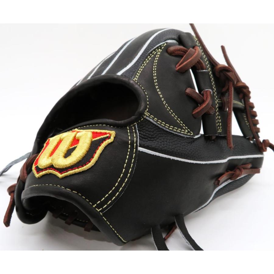 ウィルソンスタッフ デュアル 軟式内野手用87型 　ブラックスーパースキン Wilson（ウイルソン） 軟式グラブ Wilson Staff DUAL 内野手用 87型
