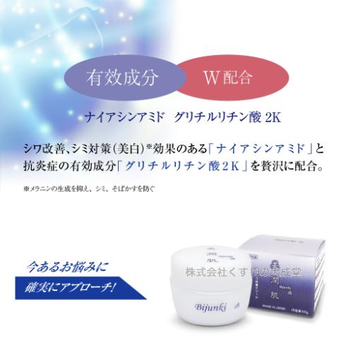 薬用 NAリンクルクリーム 美潤肌 60g 6個 びじゅんき 佐藤薬品工業 医薬部外品 薬用 シワ改善クリームの画像