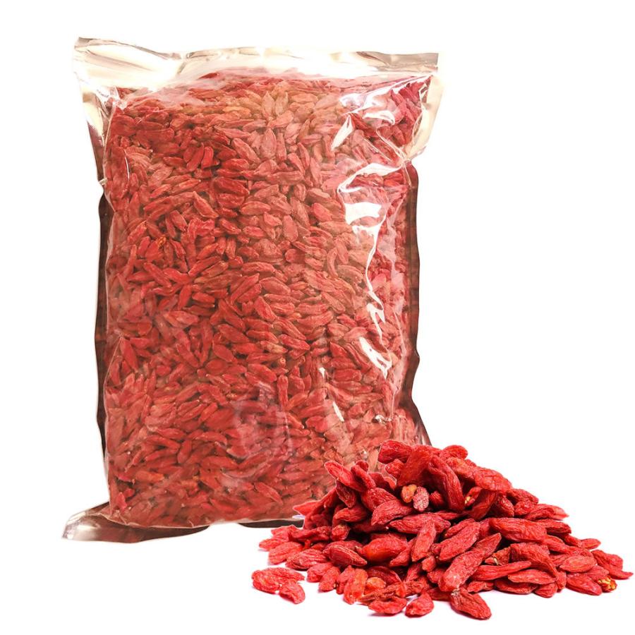 クコの実 ゴジベリー 1kg 中国産 業務用 枸杞 スーパーフード 送料無料 ドライフルーツ 乾燥 無添加 枸杞 枸杞子 Goji Berry |  | 01