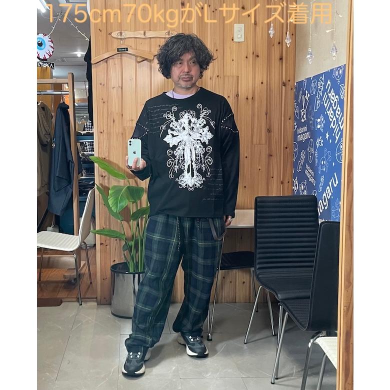 PSYCHO NATION サイコネーション ゴシッククロス ショルダーメッシュLS 