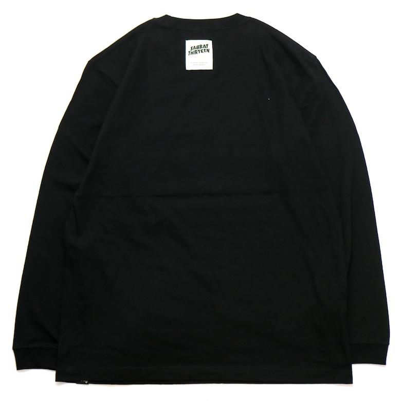 SABBAT13 サバトサーティーン DEVIL DANCE LS Tシャツ BLACK SABBAT13 サバトサーティーン DEVIL DANCE LS Tシャツ BLACK
