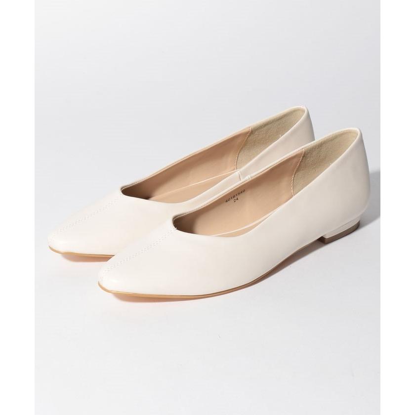 ジャスグリッティー Marisol4月号掲載 センターステッチフラットシューズ Magaseek Paypayモール店 通販 Paypayモール