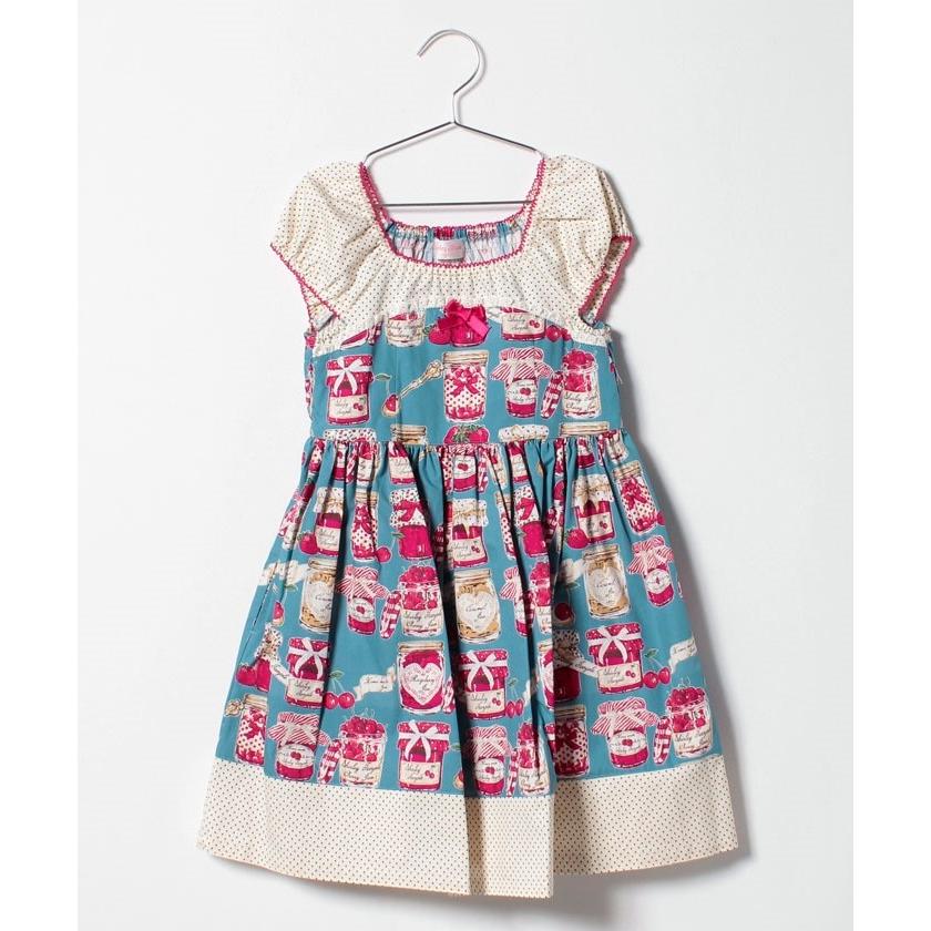 高質で安価 シャーリーテンプル ジャム瓶プリントワンピース 130cm 激安ブランド Menumaui Com