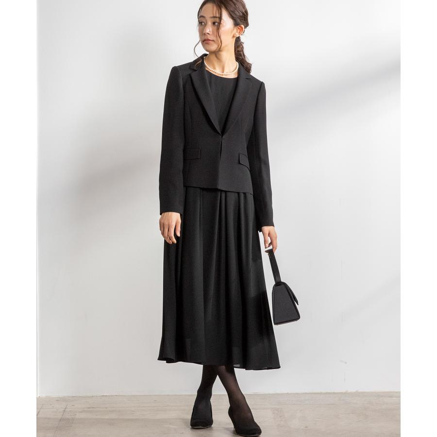 45 割引超可爱の フォルムフォルマ 喪服 礼服 結婚式 テーラードカラージャケット ロングフレアワンピース セットアップスーツ ブラックフォーマル レディースファッション ファッション Johndunnautosales Com