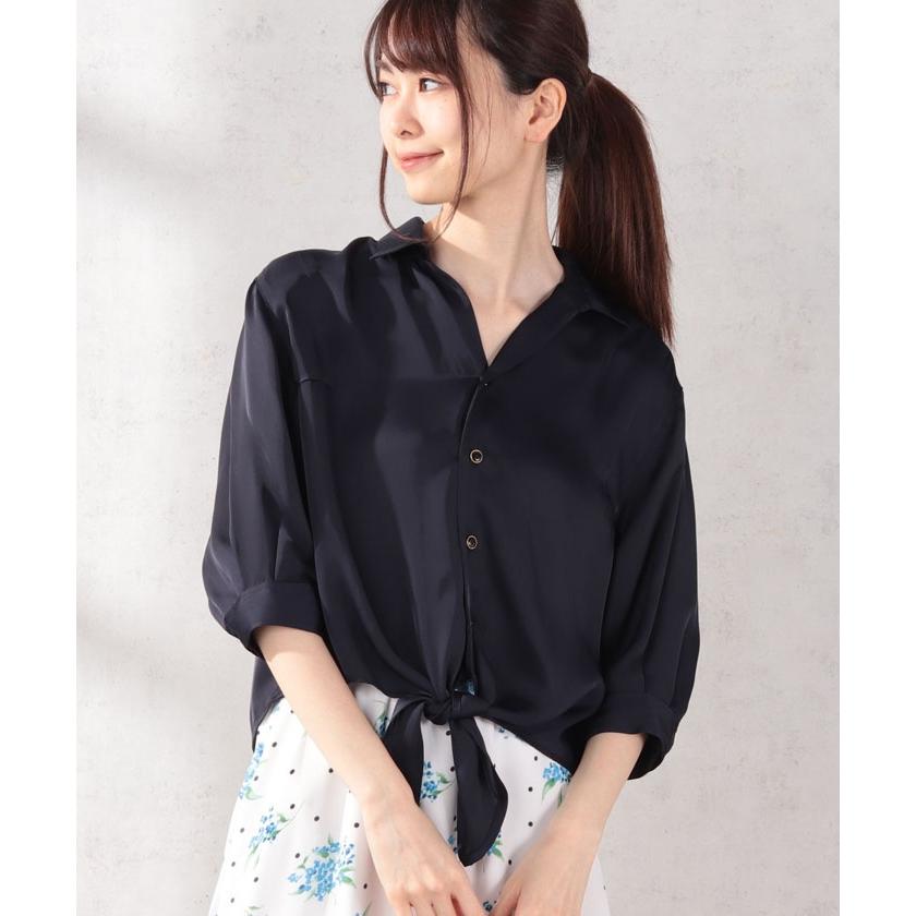 ウェア 前結びシャツ 通販 Paypayモール Magaseek Paypayモール店 ネイビー