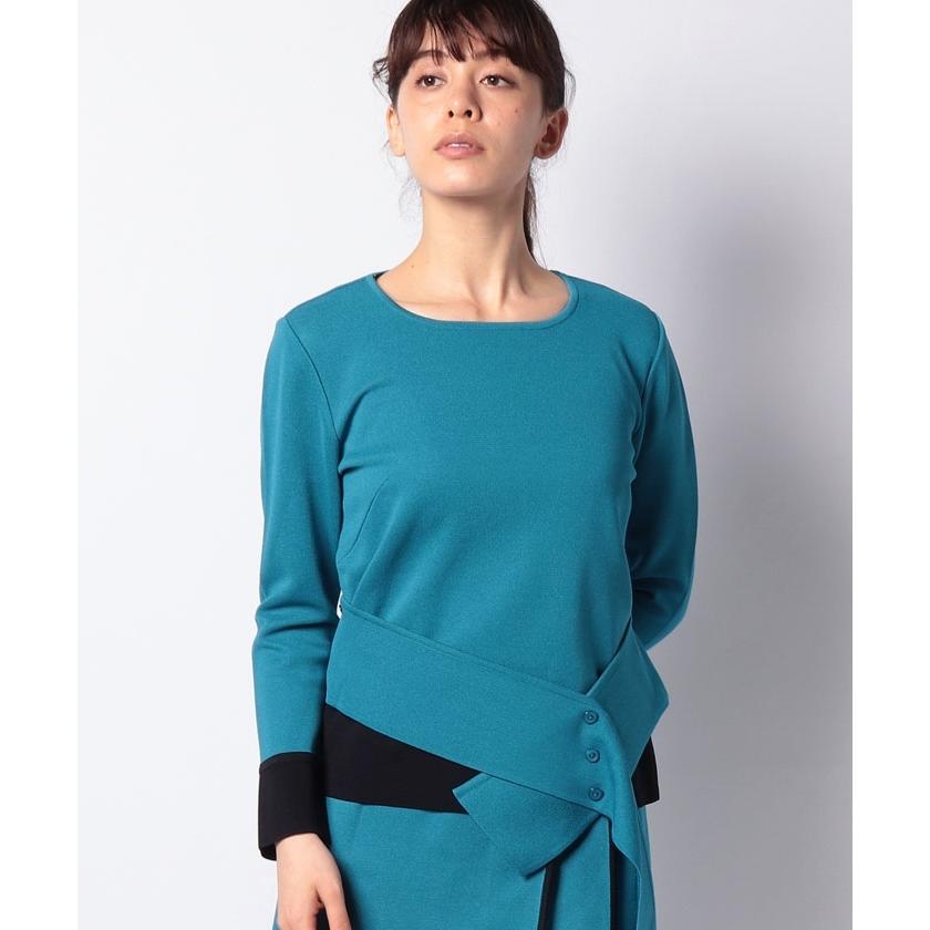 ラピーヌ ブランシュ】【セットアップ対応】16Gミラノリブ 配色使い  