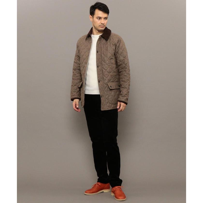 【シップス　メン】Barbour: 別注 キルティング/ウール ビデイル (パターン) 別注 キルティング/ウール ビデイル パターン