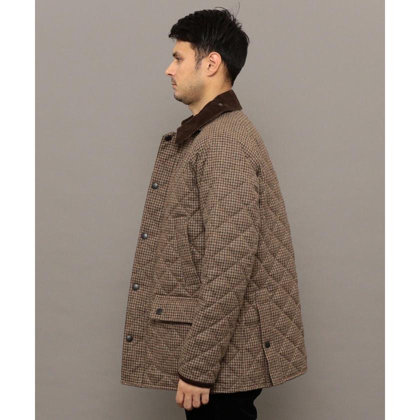 【シップス　メン】Barbour: 別注 キルティング/ウール ビデイル (パターン) 別注 キルティング/ウール ビデイル パターン
