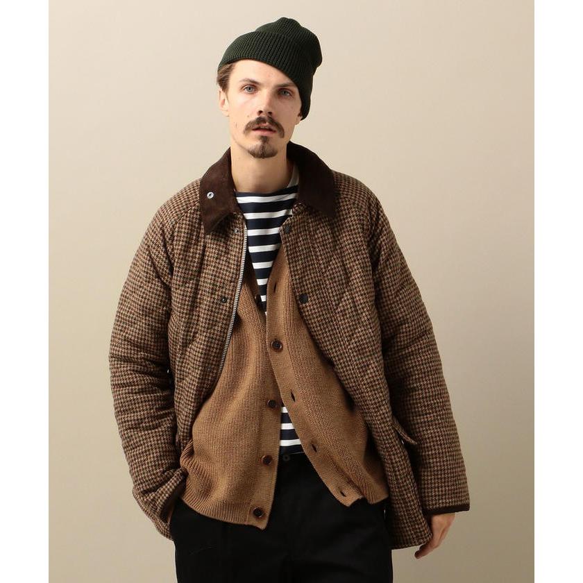 【シップス　メン】Barbour: 別注 キルティング/ウール ビデイル (パターン) 別注 キルティング/ウール ビデイル パターン