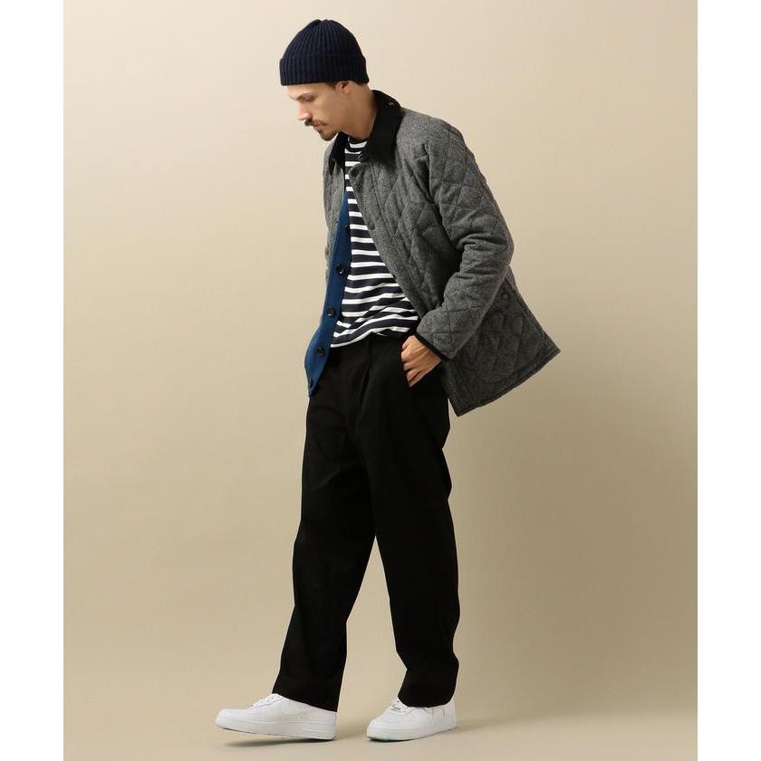 【シップス　メン】Barbour: 別注 キルティング/ウール ビデイル (パターン) 別注 キルティング/ウール ビデイル パターン