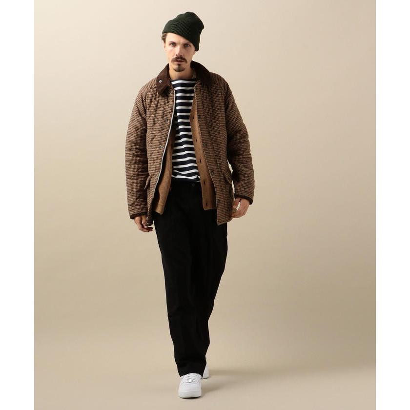 【シップス　メン】Barbour: 別注 キルティング/ウール ビデイル (パターン) 別注 キルティング/ウール ビデイル パターン