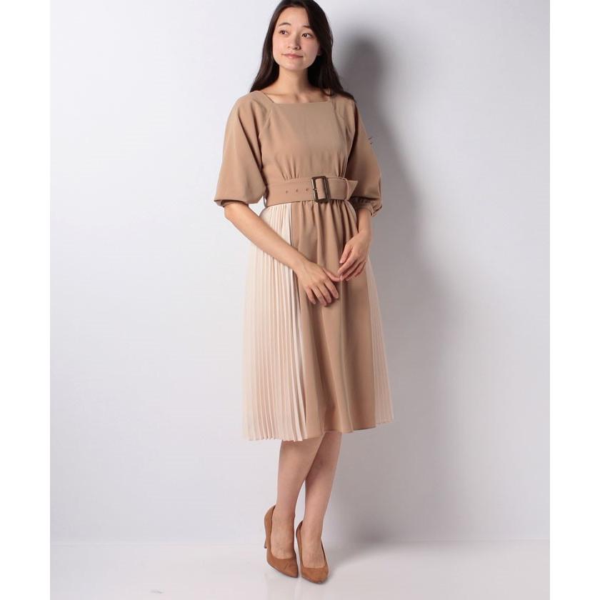 トランテアン ソン ドゥ モード サイドプリーツワンピース Magaseek Paypayモール店 通販 Paypayモール