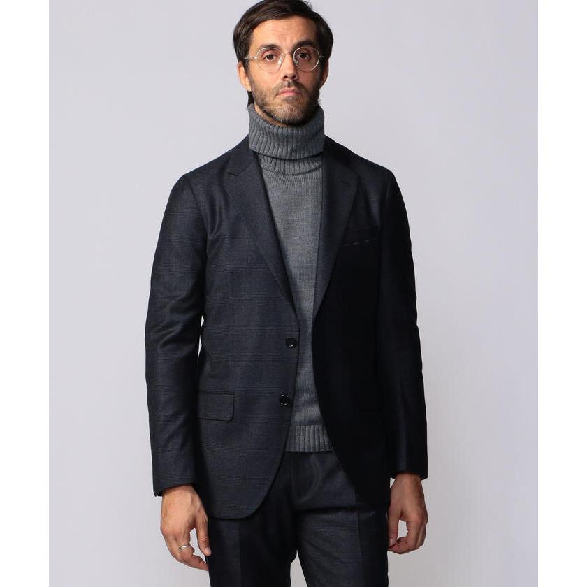 ウールカシミヤフランネル 2Bスーツ ERMENEGILDO ZEGNA SENZA INTERNO 