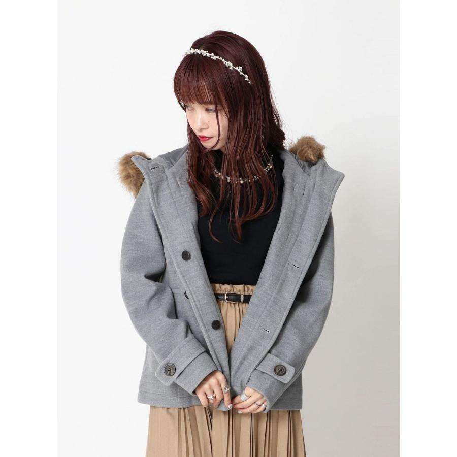 アースミュージック エコロジー フルフルダッフルコート Magaseek