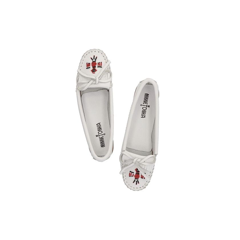 国内外の人気 ミネトンカ レディース Thunderbird Ii White シューズ レディースファッション ファッション 11 0 Www Jesuitnola Org