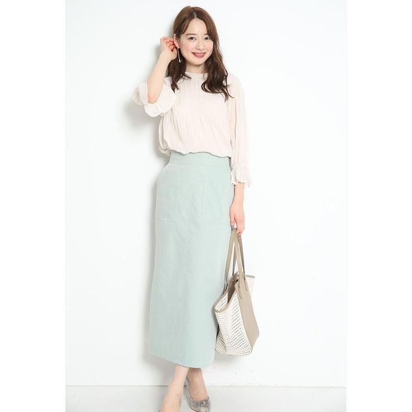 ジャスグリッティー ステッチロングタイトスカート Magaseek Paypay