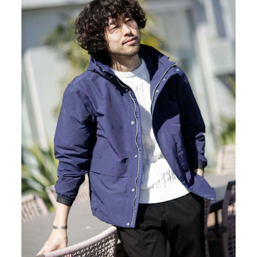 ナノ ユニバース Web限定 ユーティリティマウンテンパーカー