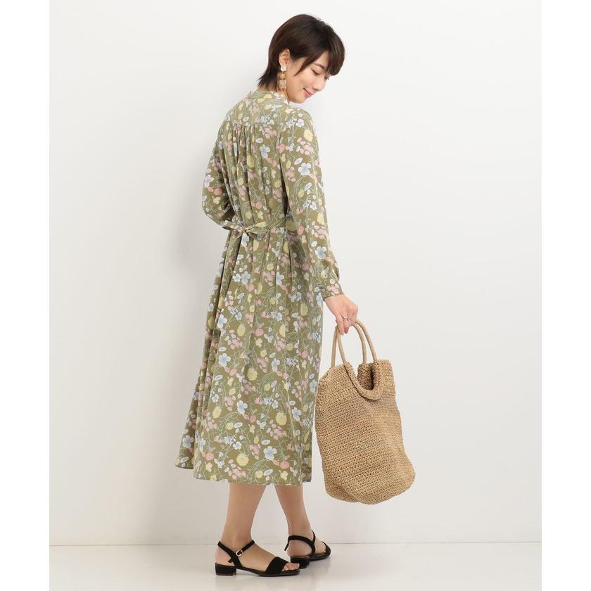 ドゥ アルシーヴ ボタニカル柄ウエストリボンワンピース Magaseek Paypayモール店 通販 Paypayモール