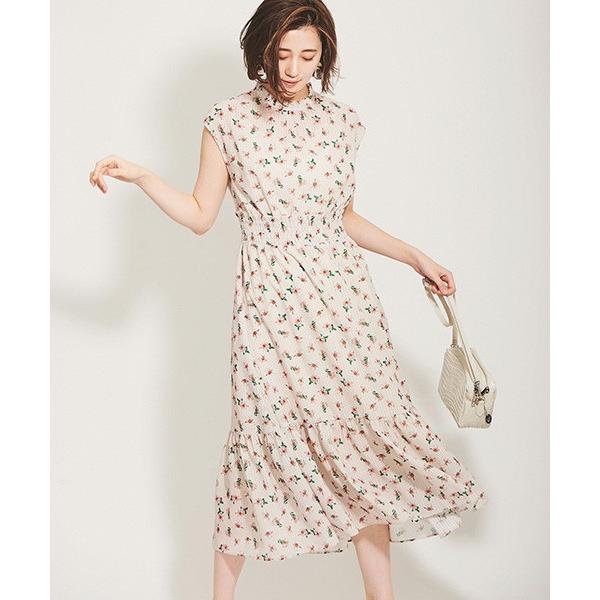 画像 マーガレット 柄 ワンピース