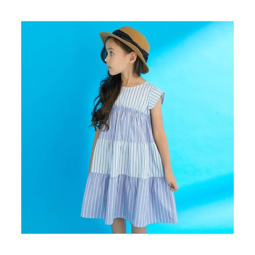 アプレレクール チェック ストライプティアードワンピ Magaseek Paypayモール店 通販 Paypayモール