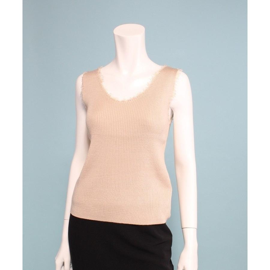 サリア フリンジvネックニットタンク Magaseek Paypayモール店 通販 Paypayモール