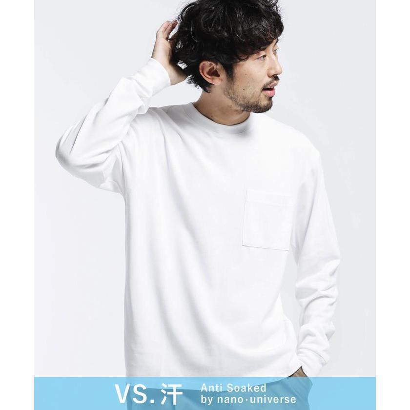 ナノ ユニバース 汗染み防止 Anti Soaked ヘビークルーネックビッグ 長袖 Magaseek Paypayモール店 通販 Paypayモール