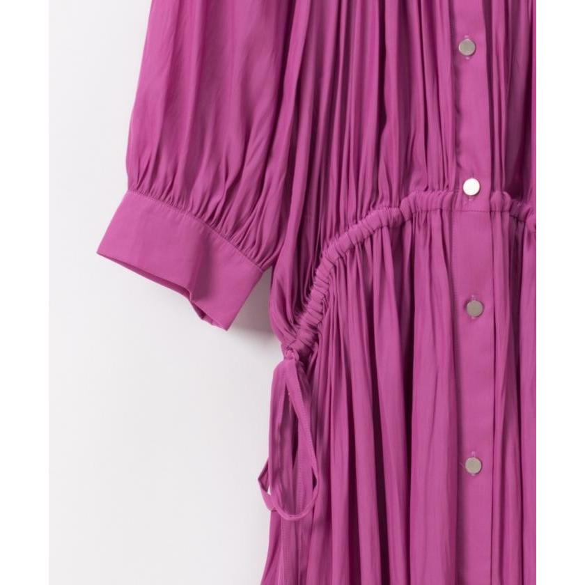 GRACE CONTINENTAL 【グレースコンチネンタル】割繊ギャザーワンピース  