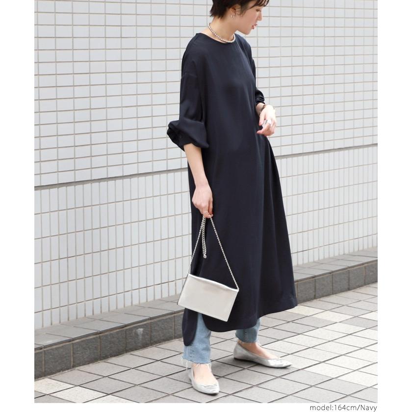 コカ バルーンスリーブとろみワンピース Magaseek Paypayモール店 通販 Paypayモール