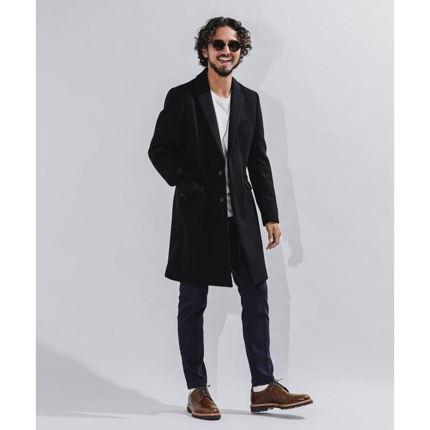 SUPER140'S メルトンチェスターコート