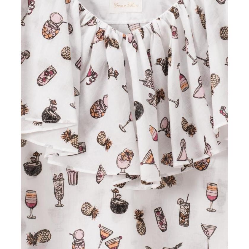 グレースコンチネンタル】カクテルフリルトップ : 503191054  