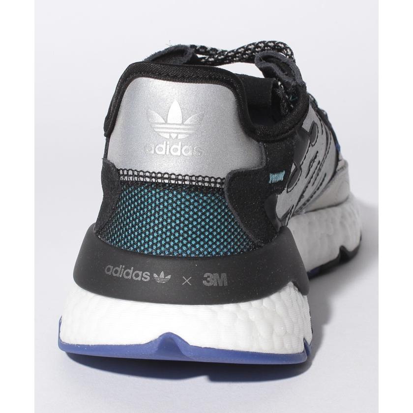 グッドふとんマーク取得 ADIDAS NITE JOGGER 3M CORE BLACK CRYSTAL WHITE 27.5cm アディダス ADIDAS ジョガーパンツ スニーカー